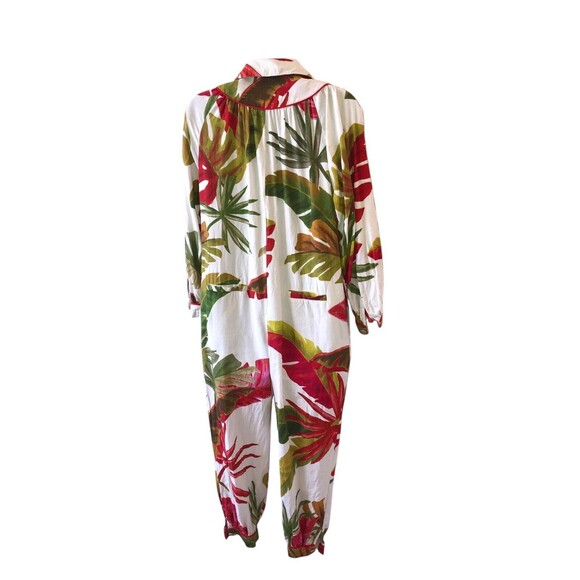 FARM Rio Spring Forest Jumpsuit One Piece Long Sleeves Multicolor Size XS - Picture 4 of 13